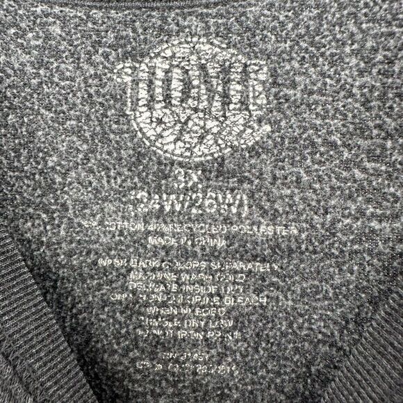 Oklahoma Home State Sweatshirt Gray Womens Size 3X 24W 26W Casual Pullover Top - Picture 4 of 6